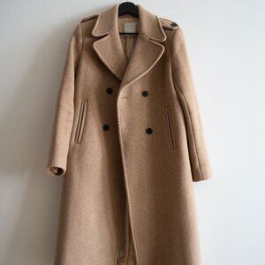 Sandro Paris Peacoat – Tan | Tailored